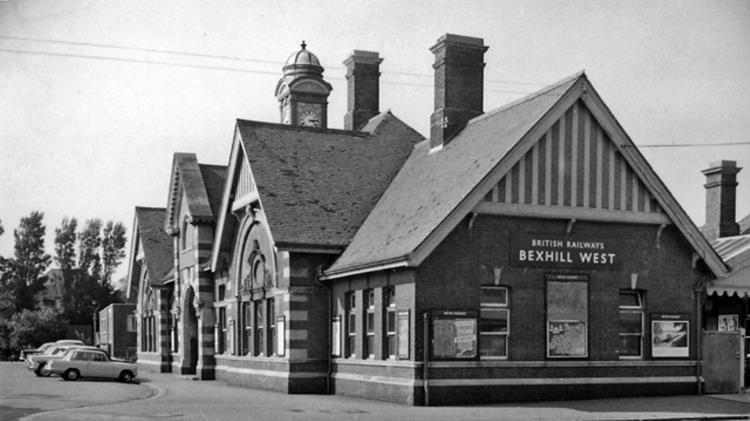 Bexhill West Station
Terminus of branch from Crowhurst on 30th August 1962.
The line closed on 15th June 1964.
Ben Brooksbank (CC-by-SA/2.0)