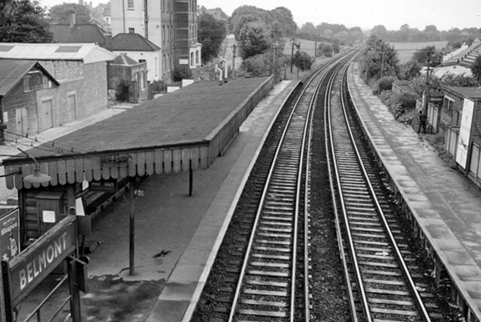 Belmont
View towards Sutton on 11th June 1961.
  Ben Brooksbank (Geograph/CC-by-SA)