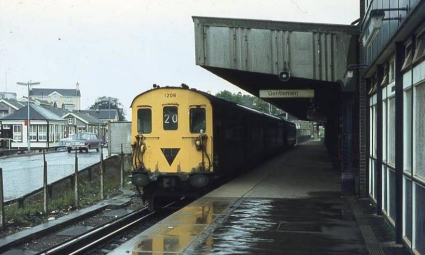 Still relatively new to the Ashford - Hastings line
unit 1206 awaits departure from Ashford 
 BloodandCustard
