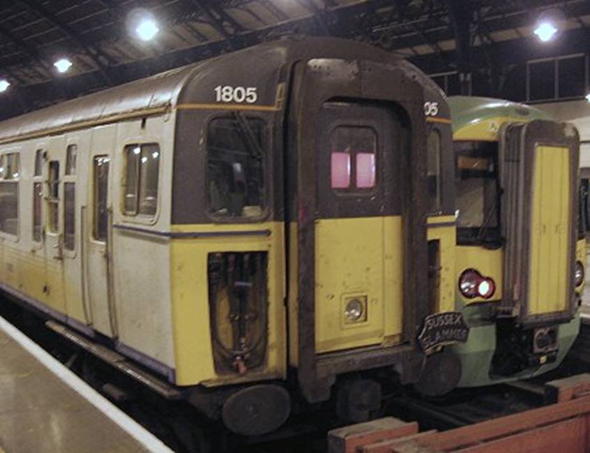 1805 at the buffer stops at Brighton