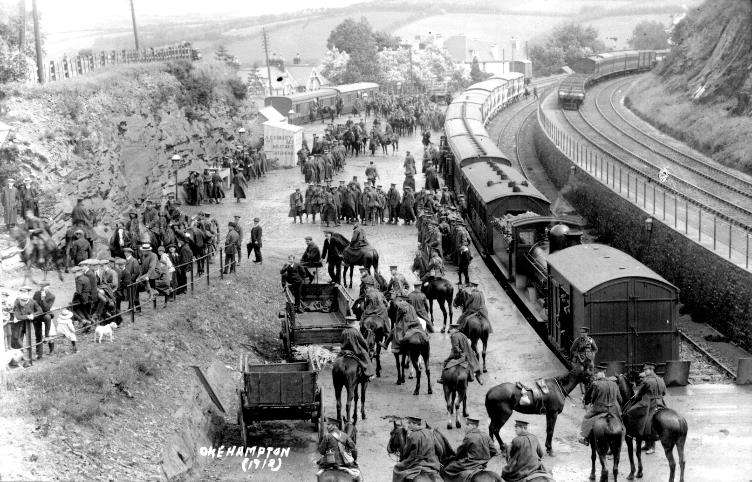Okehampton Military Sidings 1918