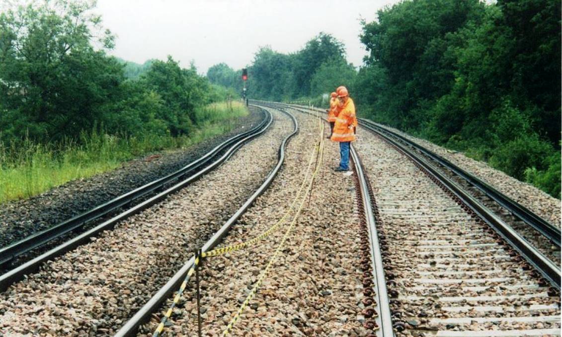 www.BloodandCustard.com

North of Redhill tunnel and the distorted track of the Up Quarry line.
 Colin Watts
