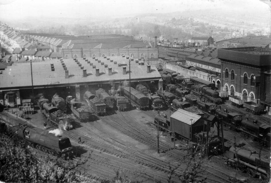 Brighton Locomotive Depot
(Glen Woods collection)