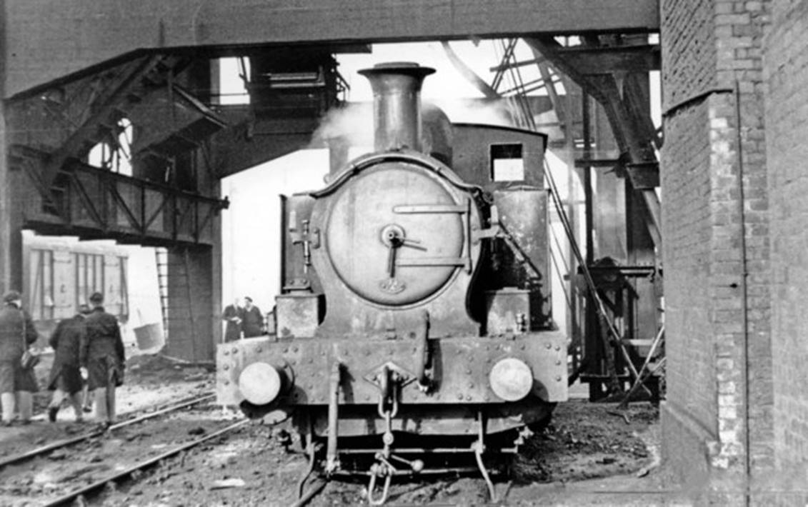 One of three ex-Plymouth, Devonport & SW Junction Railway 0-6-2Ts, No. 756 is under the coaling plant at the large Stewarts Lane motive-power depot on 7th April 1951. One of just three built in December 1907 for working the Bere Alston - Callington branch of the PDSWJ until 1926-29 (long after the PDSWJR was acquired by the LSWR and then the SR). 
In June 1929 'A.S.Harris' was replaced by O2-class 0-4-4Ts. It was sent east for mundane duties, being switched from depot to depot throughout the SR system as odd-job engine at many different places: Stewarts Lane was the last and from there it was sent to Eastleigh in August 1951 & scrapped.
 Ben Brooksbank (Geograph/CC-by-SA)
