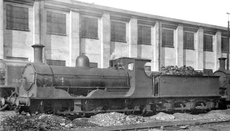 www.BloodandCustard.com
On 27th September 1947, no.3167 was an ex-LSWR Adams '0395' class, built in May 1883 but lasting until December 1956 - latterly on light duties. Of a large class, it was one of the few not sent abroad during World War I.
 Ben Brooksbank (CC-by-SA/2.0)
