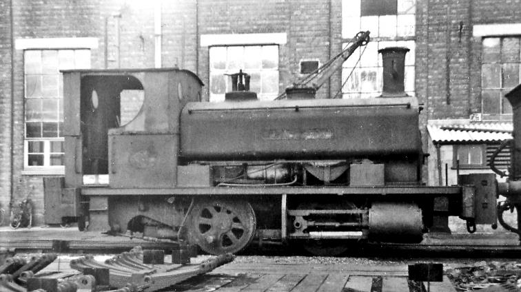 Unique among many locomotives awaiting scrapping at Eastleigh in October 1947 was 'The Master General', an unnumbered 0-4-0T. It had been built by Andrew Barclay in 1910 for the complex lines at the Woolwich Arsenal, sold in 1922 for use on the Mersey Docks & Harbour lines, then to the SR Southampton Docks Department; it was not actually cut up until December 1948.
© Ben Brooksbank (CC-by-SA/2.0)
